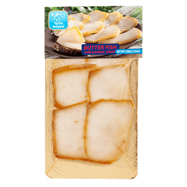 Cold Smoked Sliced Butterfish – 7.05 oz (200gr)